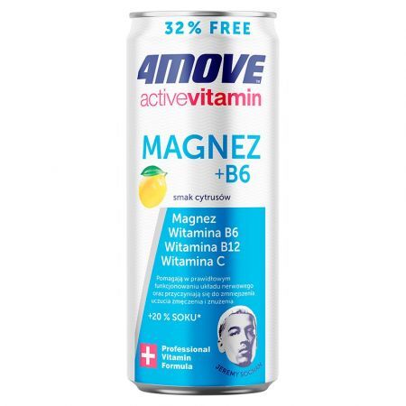 4Move Active Magnez+Witaminy, 330 ml