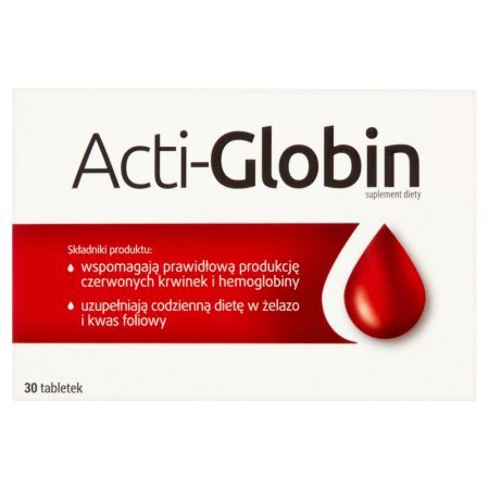 Acti-Globin, tabletki, 30 szt.