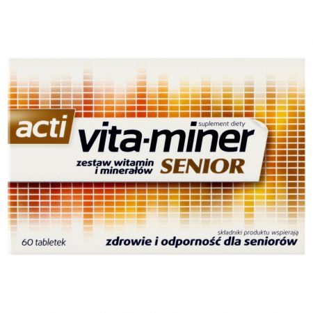 Acti vita-miner Senior, tabletki, 60 szt.