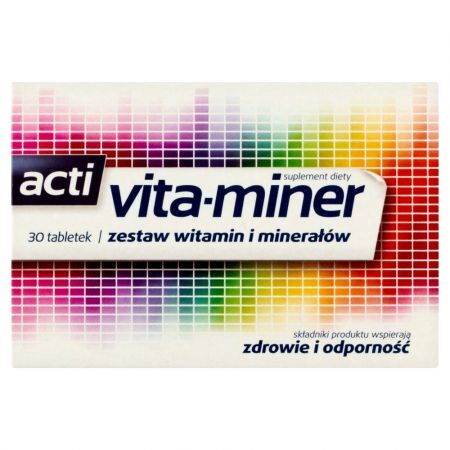 Acti Vita-miner, tabletki, 30 szt.
