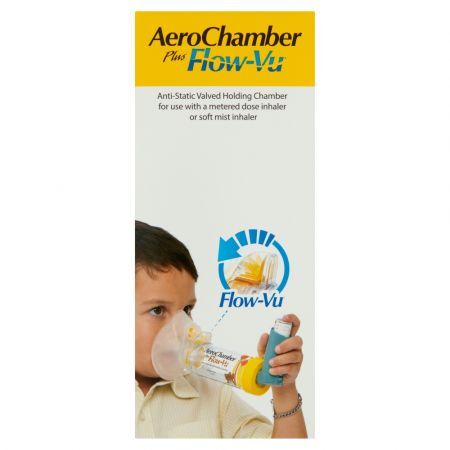 AeroChamber Plus Flow-Vu, maska dla dzieci od 1-5 r.ż, 1 szt.