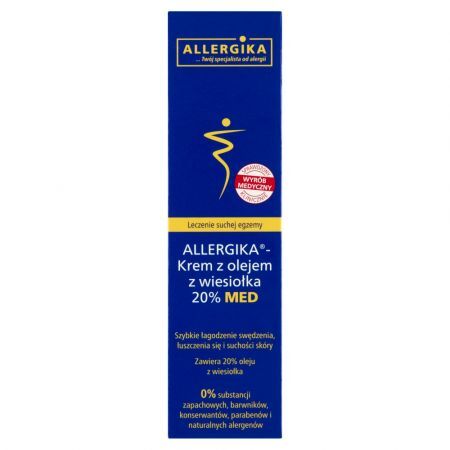 Allergika, krem, z olejem z wiesiołka 20% MED, 100 ml