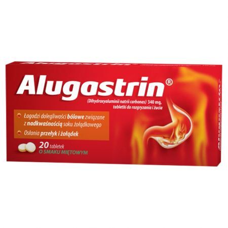 Alugastrin, tabletki, 20 szt