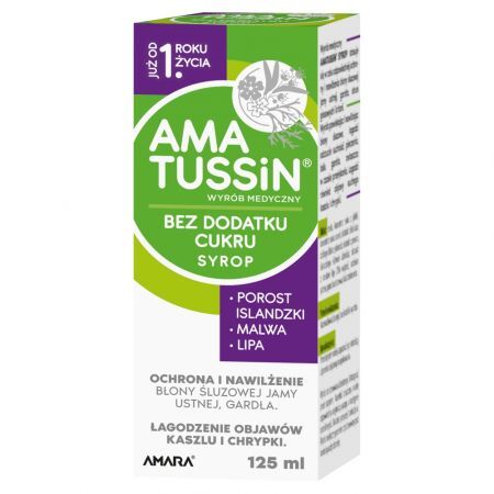 Amatussin, syrop, 125 ml