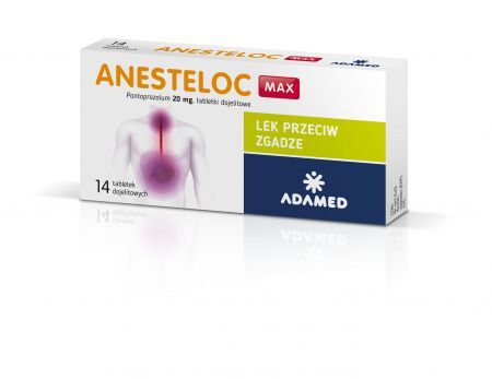 Anesteloc Max 20 mg, tabletki dojelitowe, 14 szt.