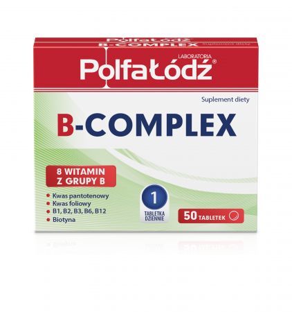 B-Complex, tabletki, 50 szt. (Polfa Łódź)
