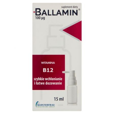 Ballamin 100g aerozol doustny 15 ml  D