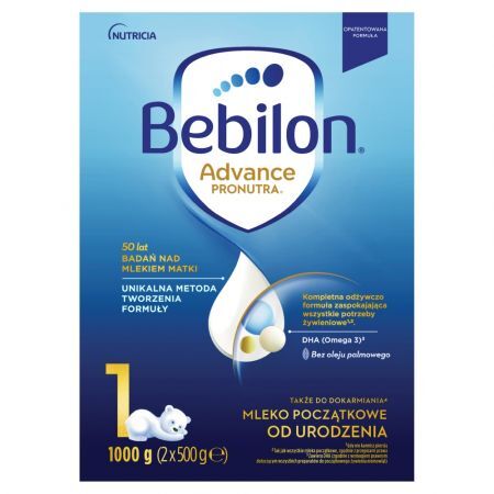 BEBILON ADVANCE PRONUTRA 1 PROSZEK  1000 G