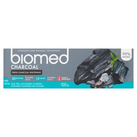 Biomed Charcoal, pasta do zębów, 100 g