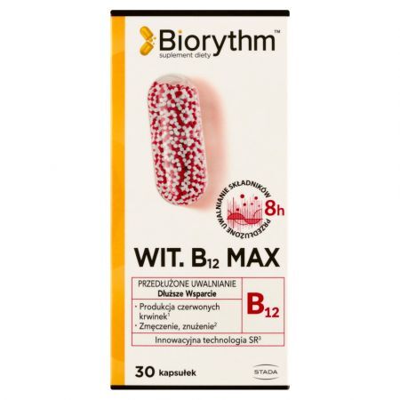 Biorythm wit. B 12 Max*30 tbl.STADA  D