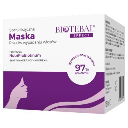BIOTEBAL EFFECT Specjalistyczna Maska przeciw wypadaniu włosów- 150 ml