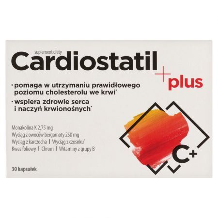 Cardiostatil Plus kaps.twarde 30 kaps.