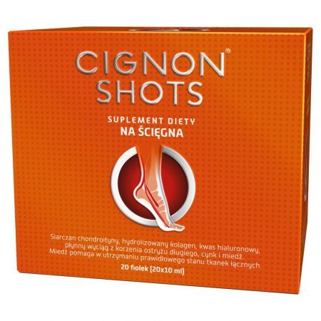 Cignon Shots, płyn, 20 fiolek po 10 ml