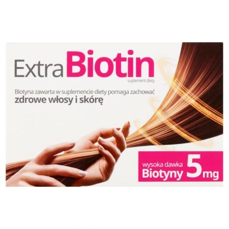 ExtraBiotin 5 mg, tabletki, 30 szt.