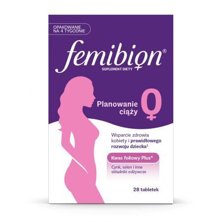 Femibion 0 Planowanie ciąży, tabletki powlekane, 28 szt.