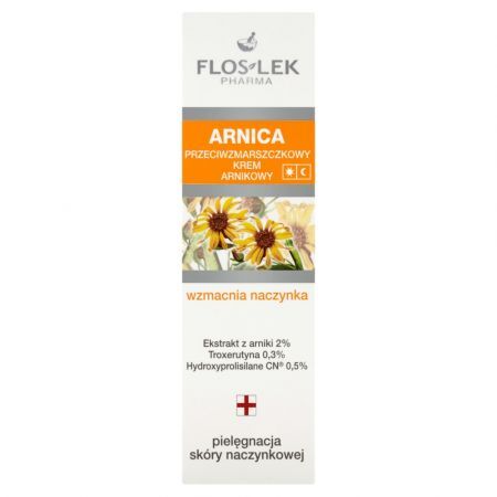 Flos-Lek Arnica, krem arnikowy przeciwzmarszczkowy, 50 ml