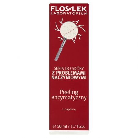 FLOS-LEK D/skóry z probl. naczyn. Peeling enzymatyczny - 50 ml