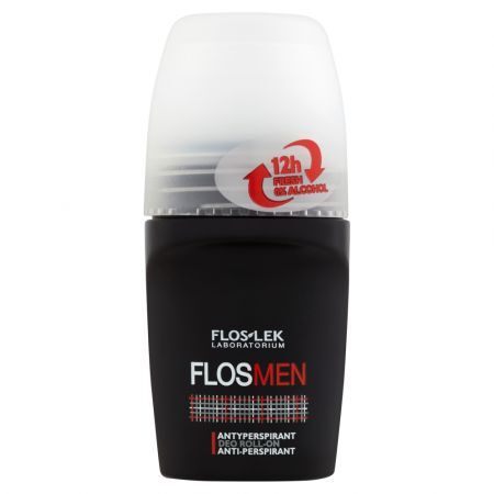 Flos-Lek Men, antyperspirant Fresh Deo roll-on, 50ml