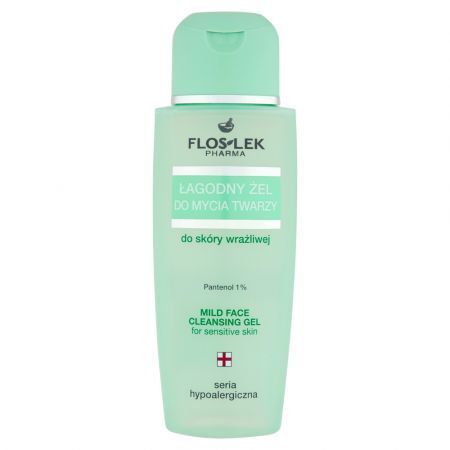 Flos-Lek Seria Hypoalergiczna, łagodny żel do mycia twarzy,  150 ml
