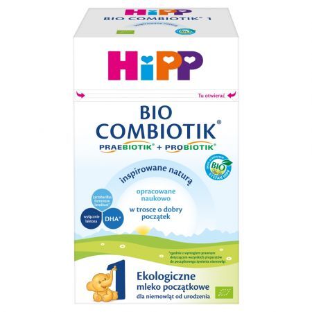 Hipp 1 Bio Combiotik, prosz., mleko początkowe, 550 g