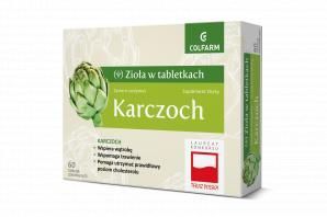 Karczoch, tabletki powlekane, 60 szt. (Colfarm)