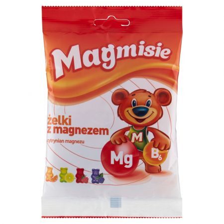Magmisie, żelki z magnezem, 120 g