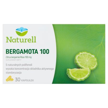 Naturell Bergamota 100, kapsułki, 30 szt.