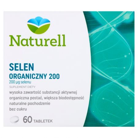 Naturell Selen Organiczny 200 mg, tabletki, 60 szt.