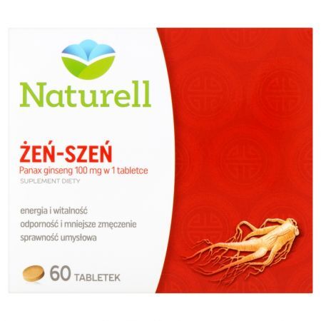 Naturell Żeń-szeń 100 mg, tabletki, 60 szt.