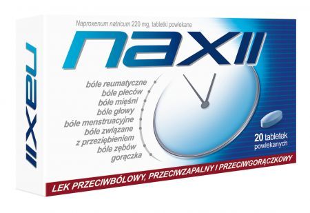 Naxii 220 mg, tabletki powlekane, 20 szt.