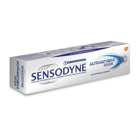 Sensodyne Ultraszybka Ulga, pasta do zębów, 75 ml
