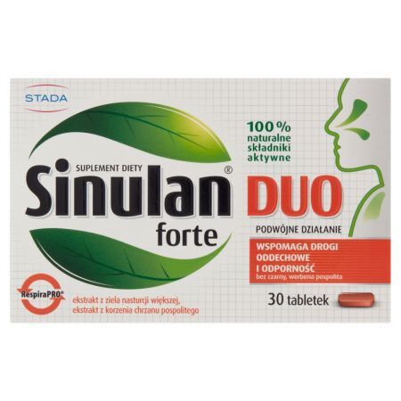 Sinulan Duo Forte 450 mg, tabletki, 30 szt.