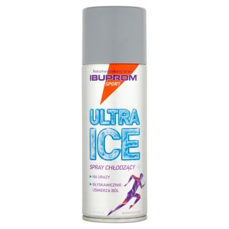 Ultra Ice, spray chłodzący, 200 ml