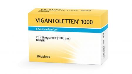 Vigantoletten 1000 j. m., tabletki, 90 szt.