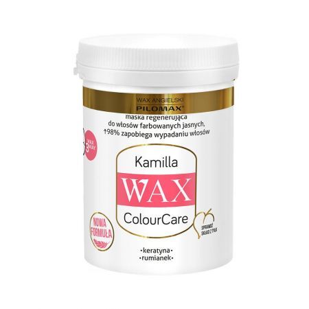 WAX ang Pilomax Kamilla ColourCare, maska do włosów farbowanych jasnych, 240 ml